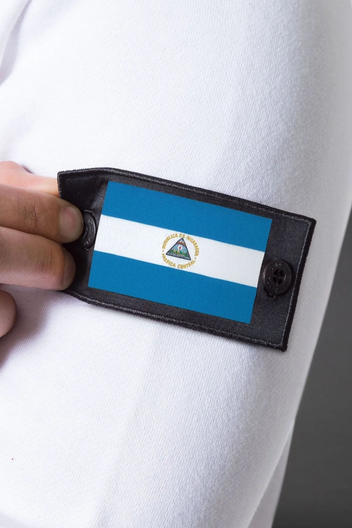 Nicaragua Patch - One Size sold by Mondetta