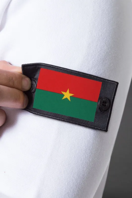 Burkina Faso Patch sold by Mondetta