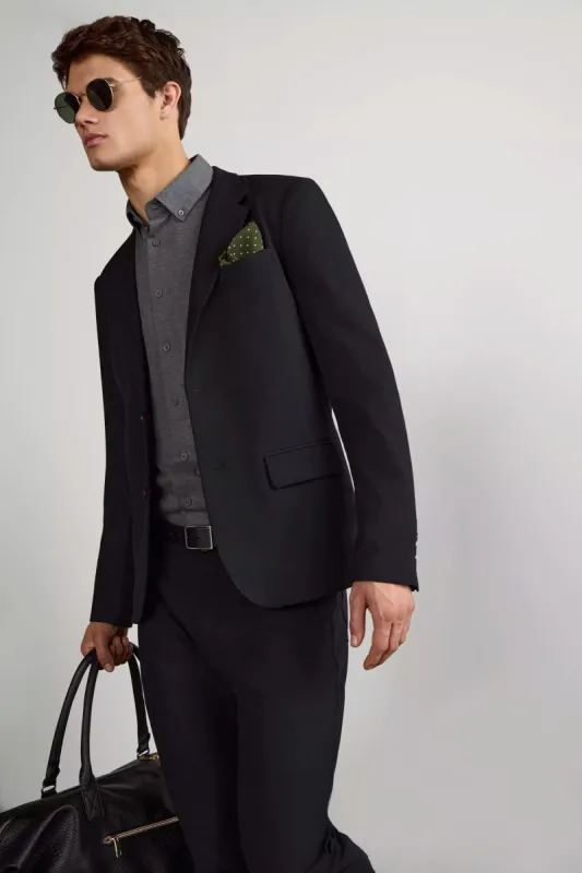Game Change Twill Blazer sold by Mondetta