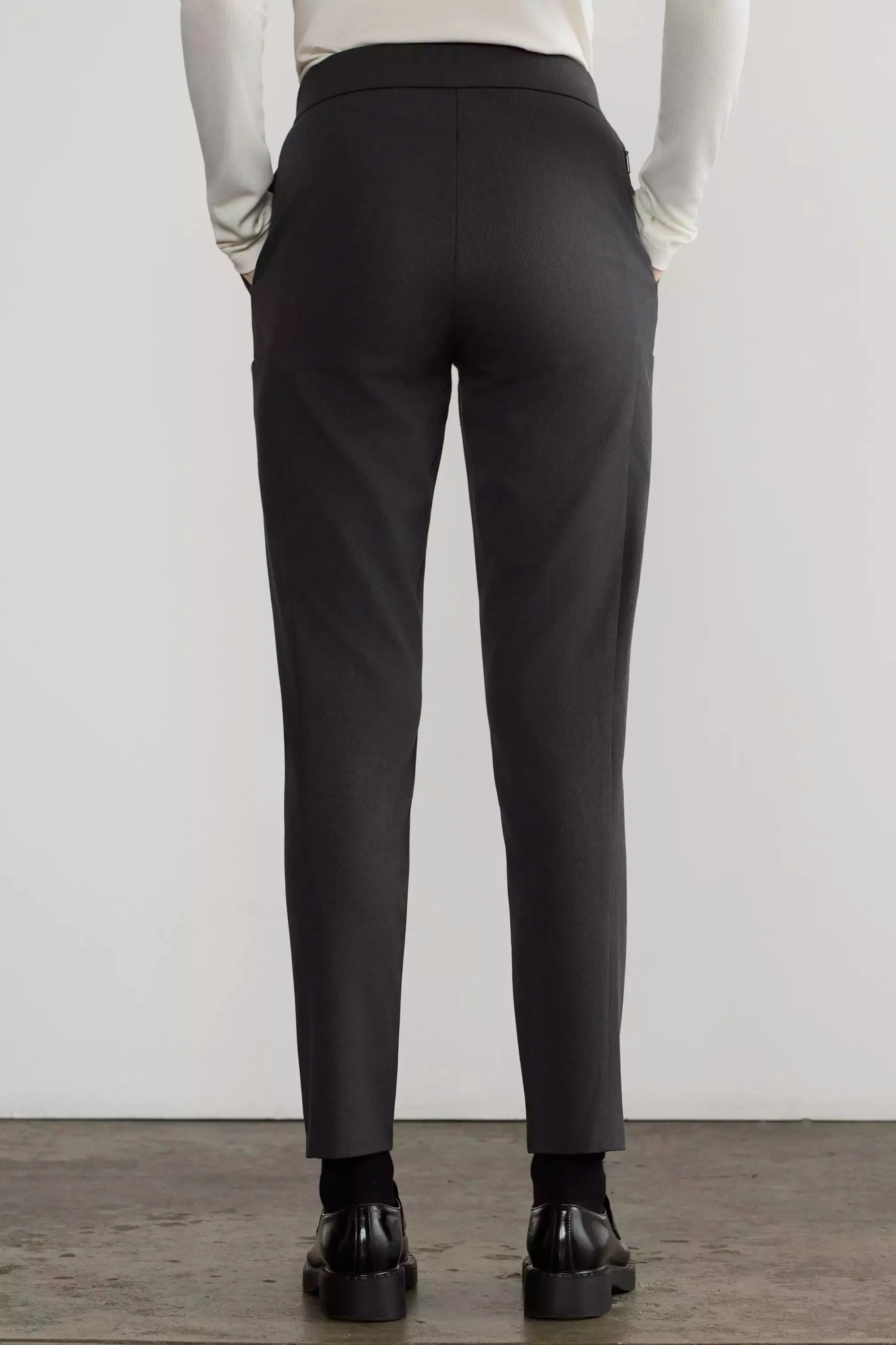 Trailblaze High-Rise Slim Twill Trouser sold by Mondetta product image thumbnail 4