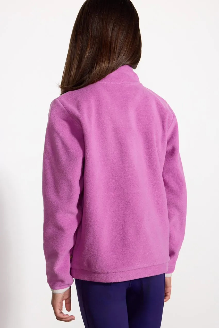 Mission Girls’ Polar Fleece 1/2 Zip sold by Mondetta product image thumbnail 3