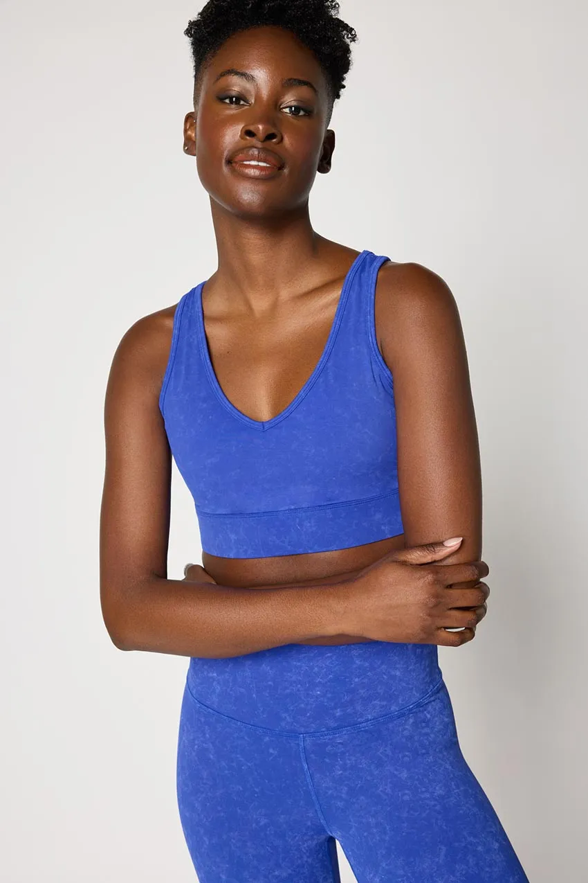 Vital Recycled Nylon Racerback Medium Support Sports Bra Washed sold by MPG product image thumbnail 3