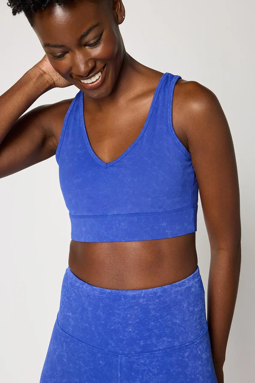 Vital Recycled Nylon Racerback Medium Support Sports Bra Washed sold by MPG product image thumbnail 4