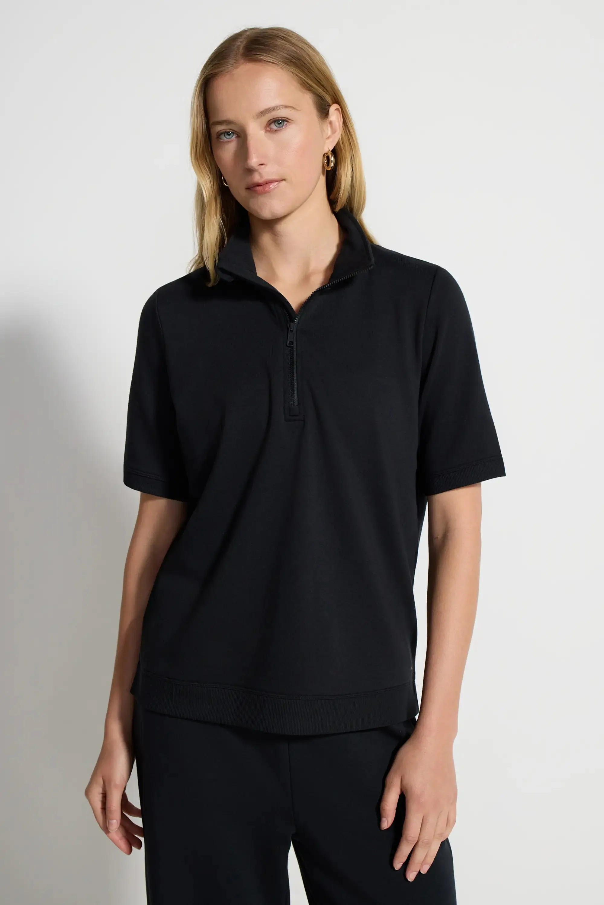 Women's Terry 1/4-Zip Top sold by Mondetta product image thumbnail 3