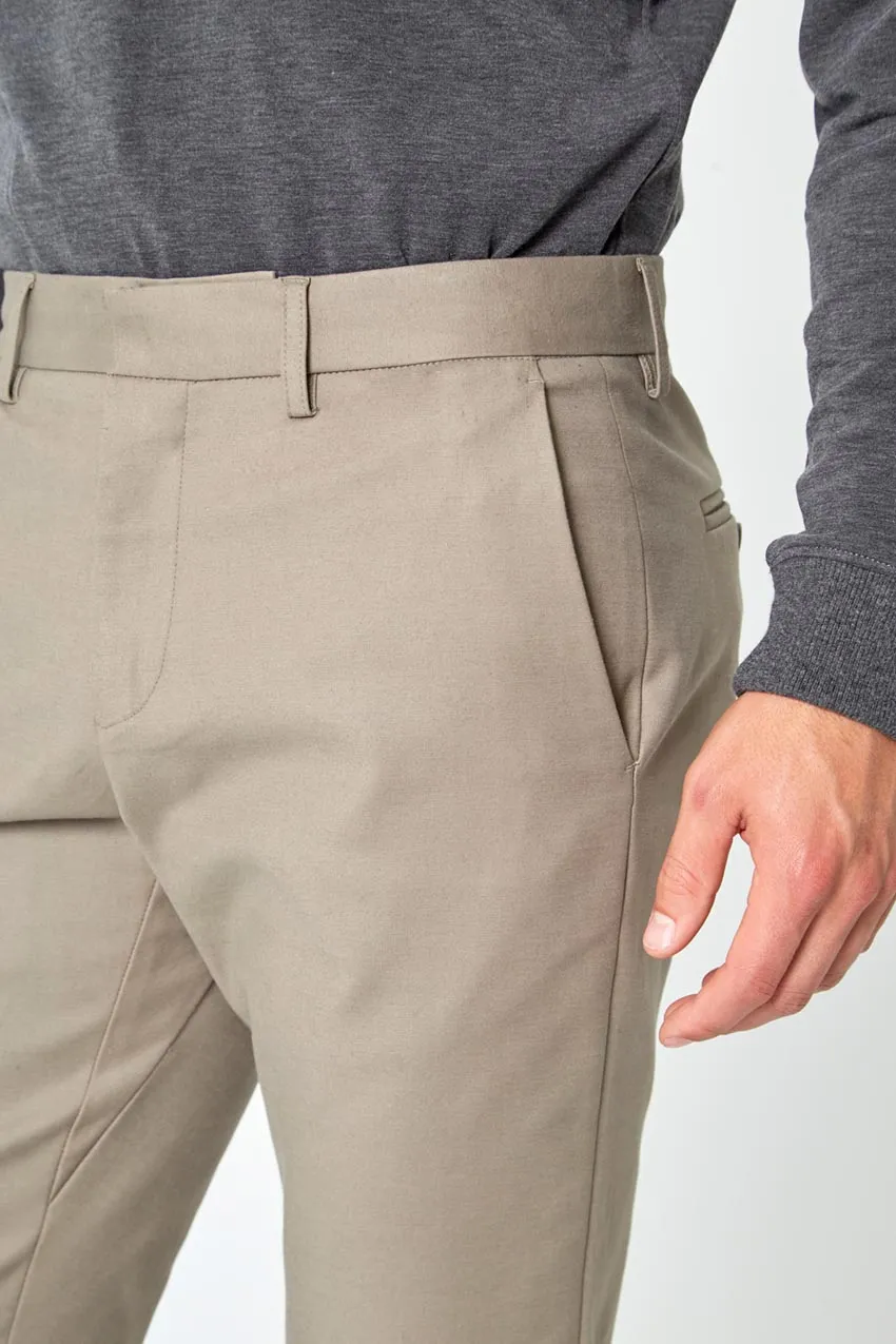 Acumen Slim Twill Pant - Mushroom Grey sold by Mondetta product image thumbnail 3