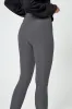 Distinctive Sustainable Mid-Rise Skinny Pant - Htr Charcoal sold by Mondetta
