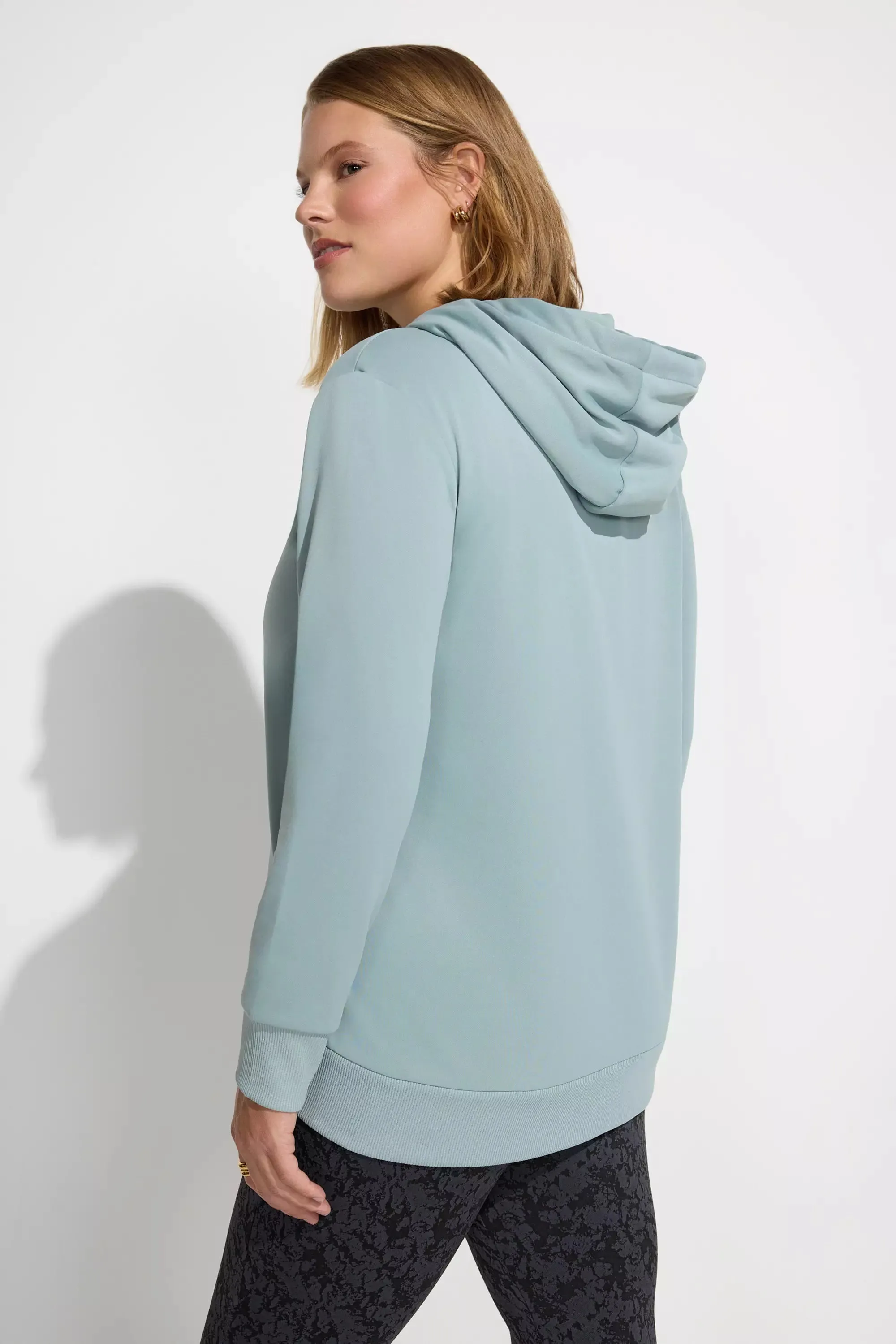 Women’s Boxy Performance Hoodie - Abyss Green sold by Mondetta product image thumbnail 3