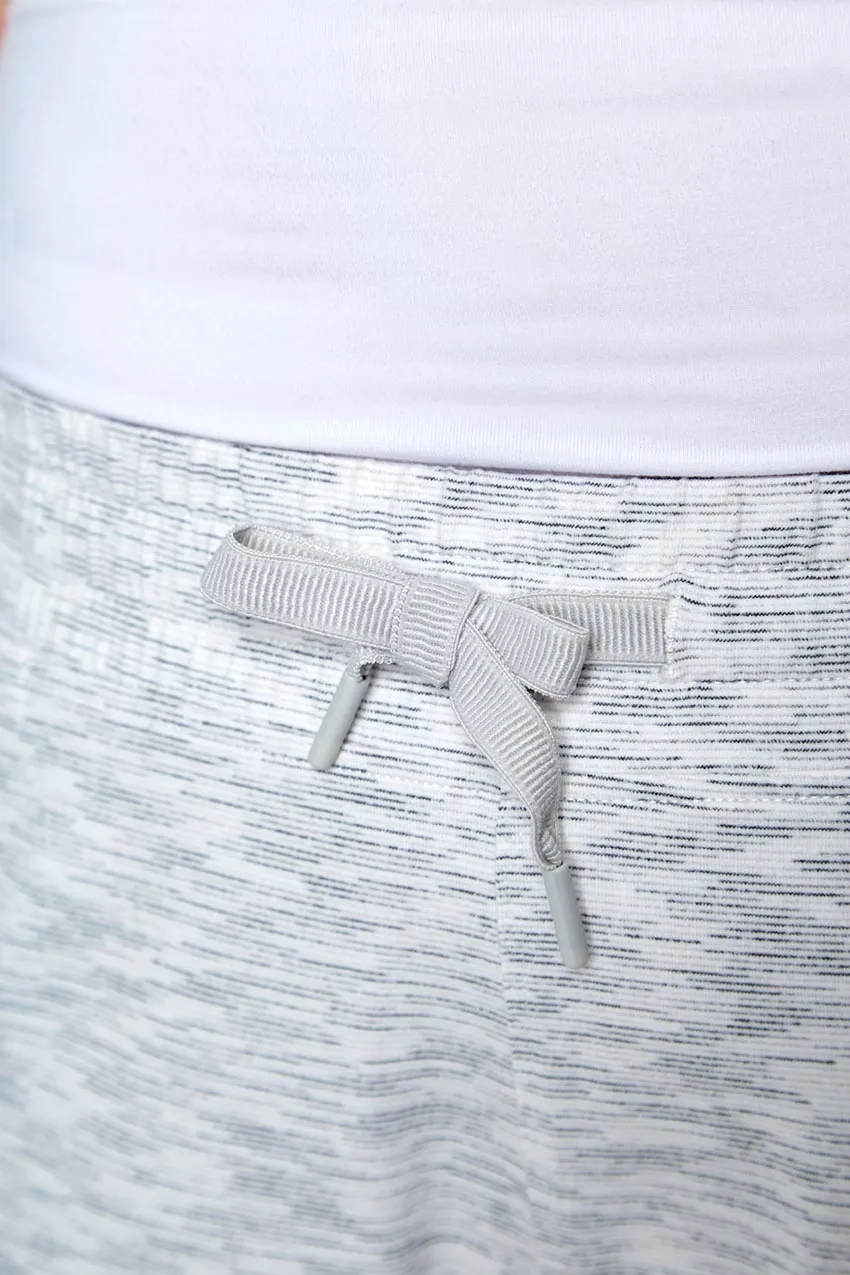 Women’s Space Dye Bermuda Shorts - Light Grey Combo sold by Mondetta product image thumbnail 4