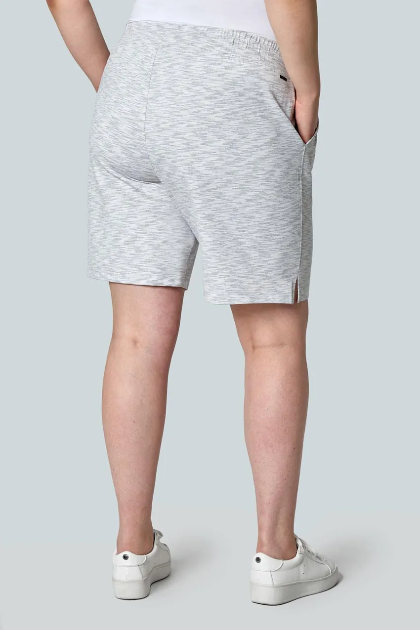 Women’s Space Dye Bermuda Shorts - Light Grey Combo sold by Mondetta product image thumbnail 2