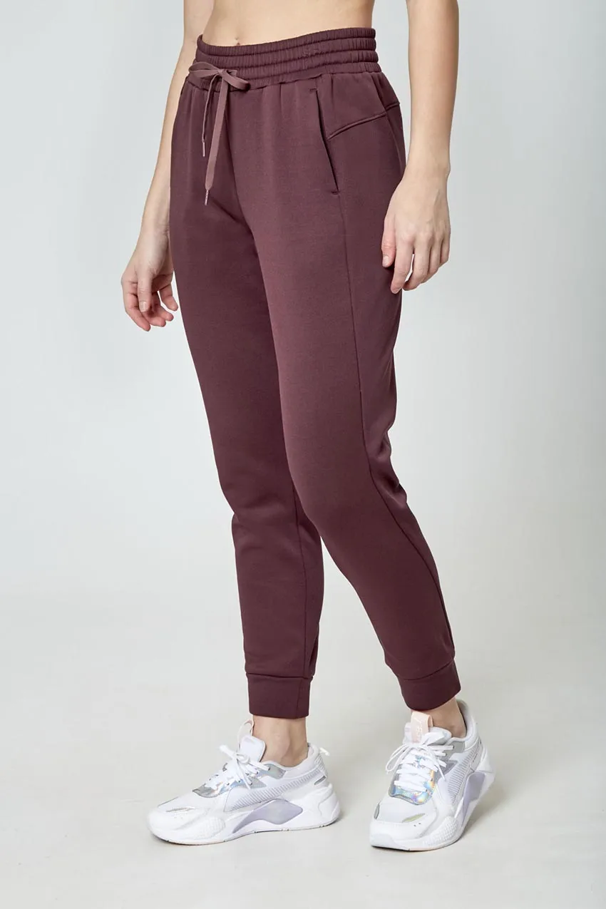 Women’s Recycled Active Jogger - Fudge sold by Mondetta