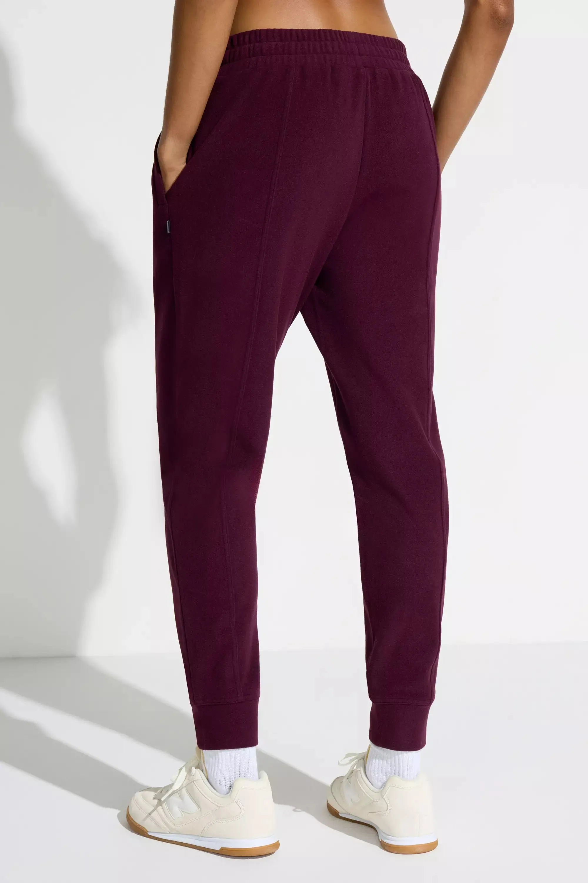 Women’s Cozy Velour Jogger - Red sold by Mondetta product image thumbnail 3