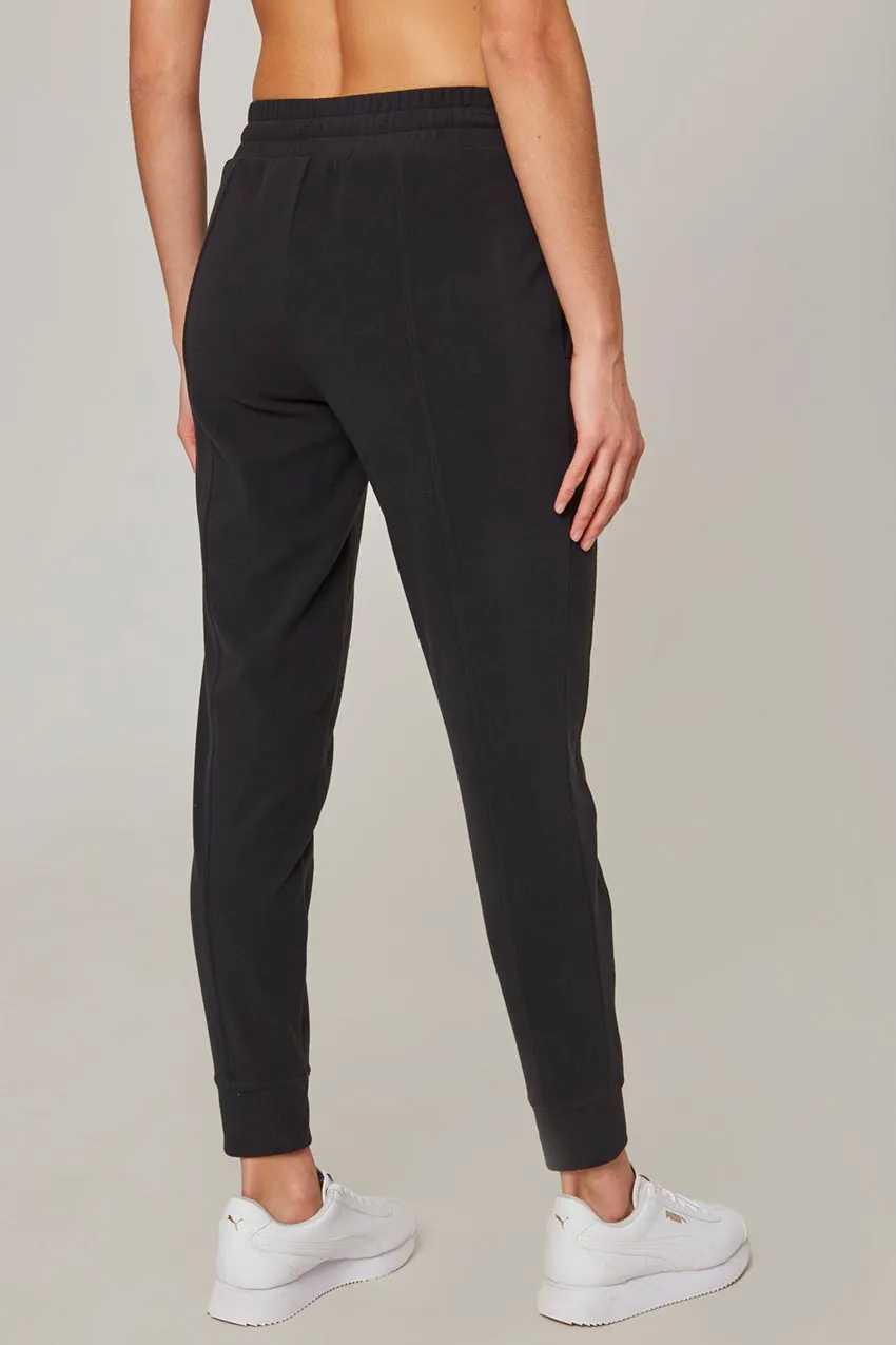 Women’s Cozy Velour Jogger - Black sold by Mondetta product image thumbnail 2