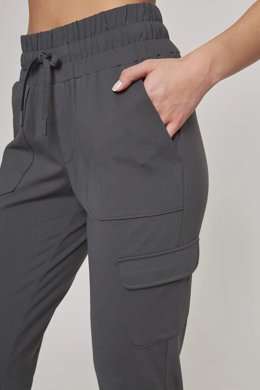 Women’s Peached Cargo Jogger - Volcanic Ash sold by Mondetta product image thumbnail 4