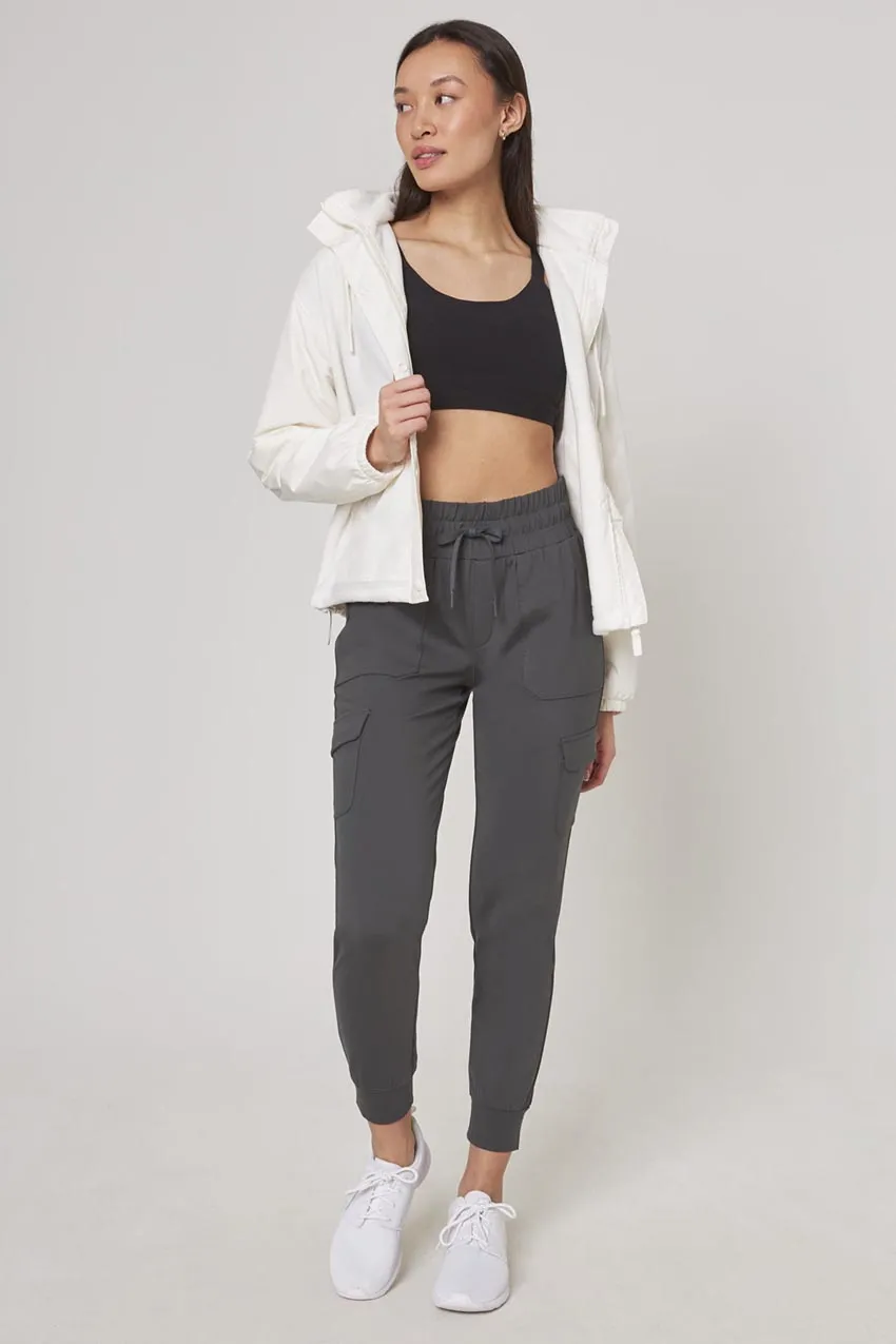 Women’s Peached Cargo Jogger - Volcanic Ash sold by Mondetta product image thumbnail 2