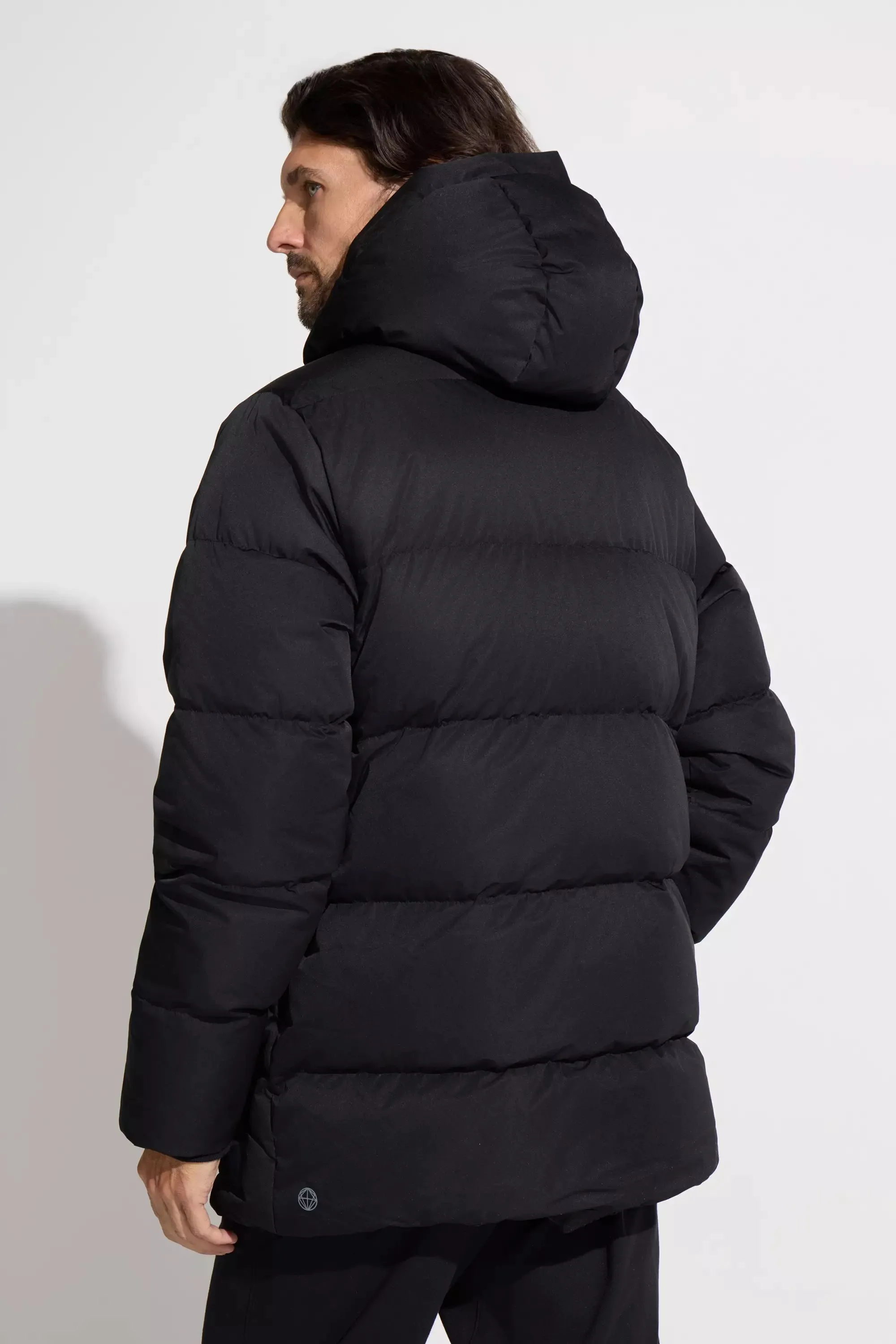The RDS 700 Fill Power GRS Certified Recycled Poly Puffer Parka - Black sold by Mondetta product image thumbnail 4