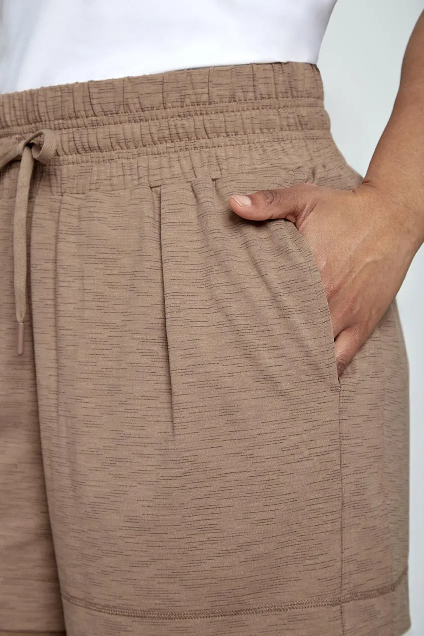 Women’s Long Mile Walking Short - Mocha Mousse sold by Mondetta product image thumbnail 4