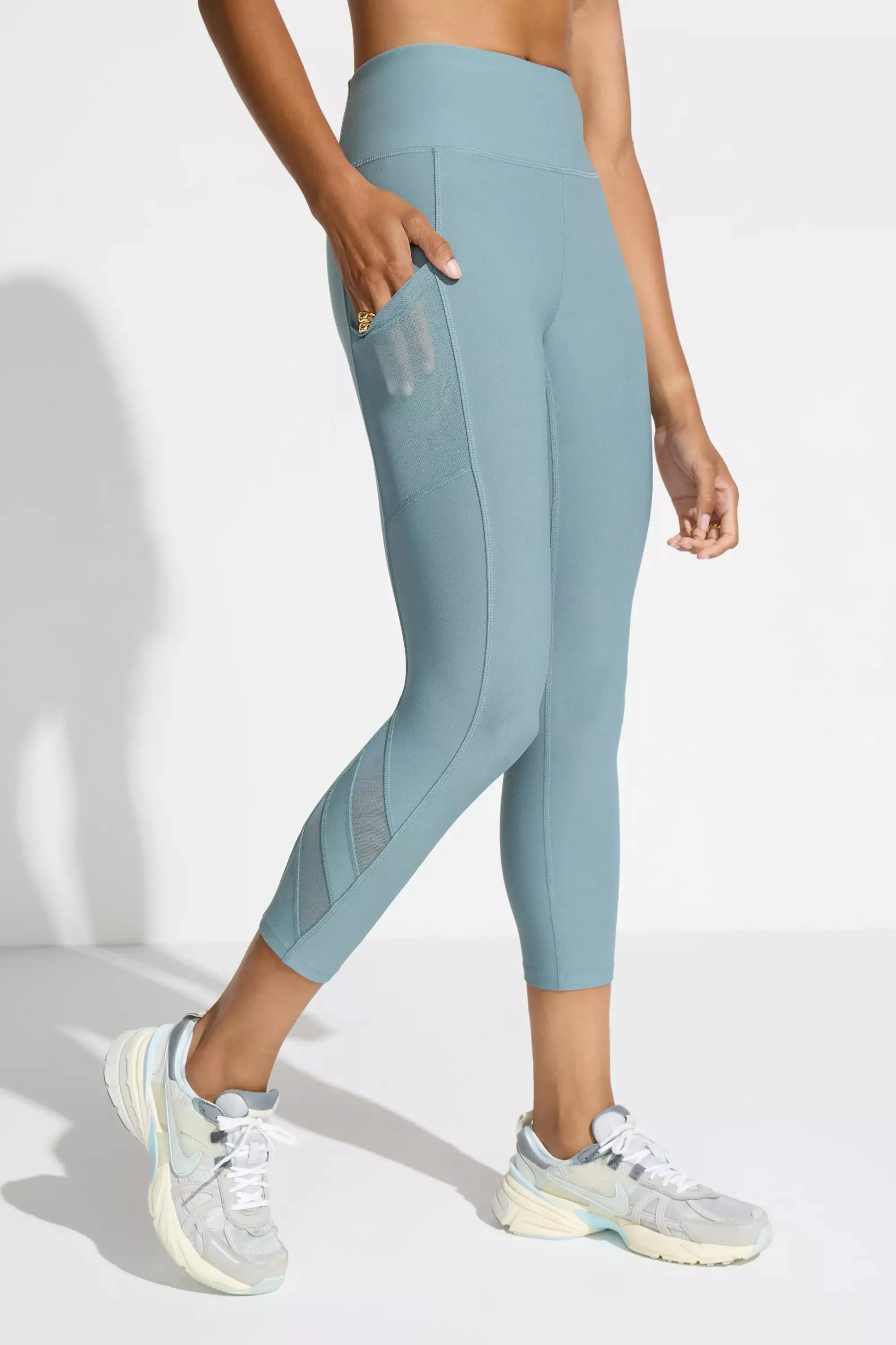 Women’s Mesh Capri - Trooper sold by Mondetta product image thumbnail 3