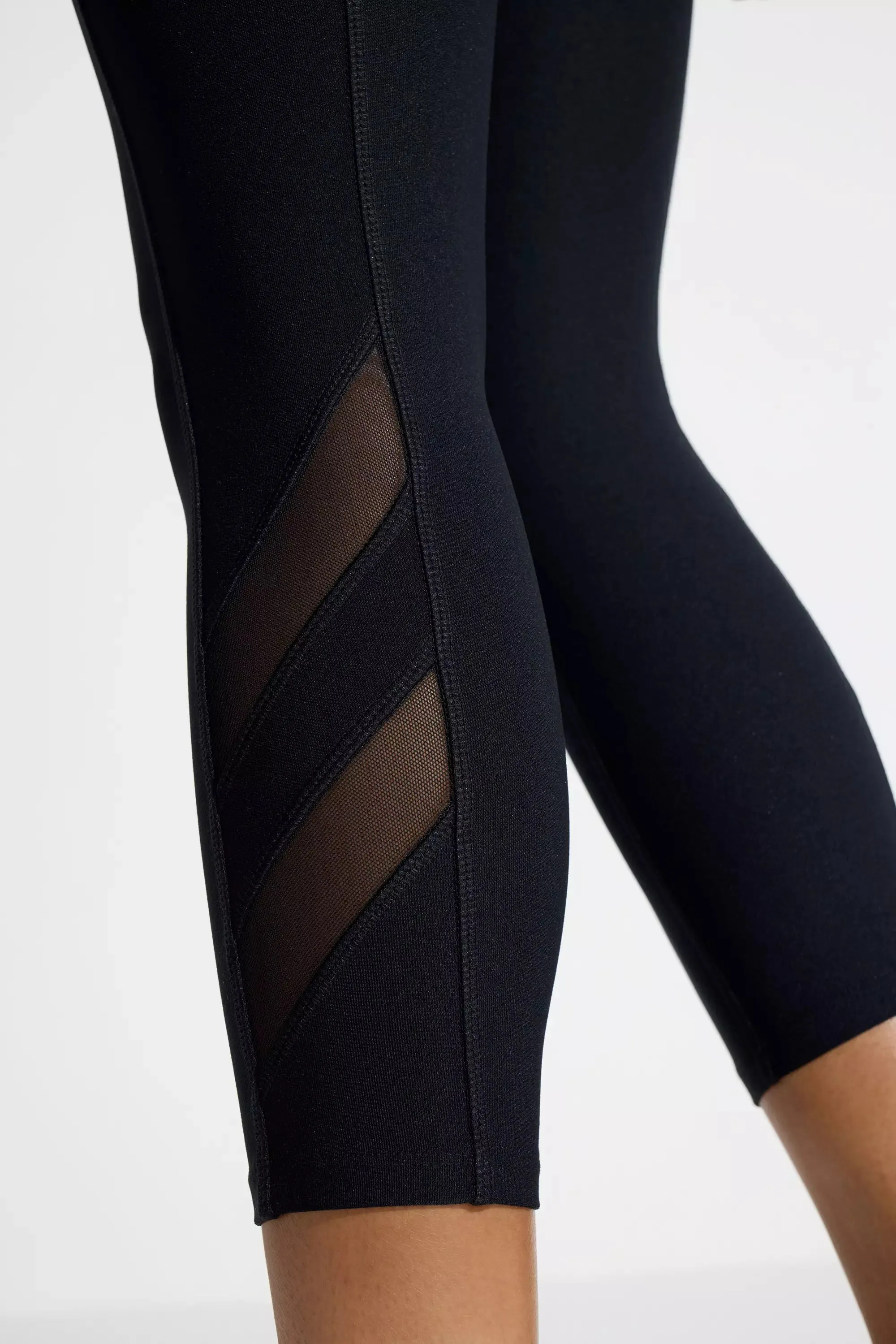 Women’s Mesh Capri - Black sold by Mondetta product image thumbnail 5