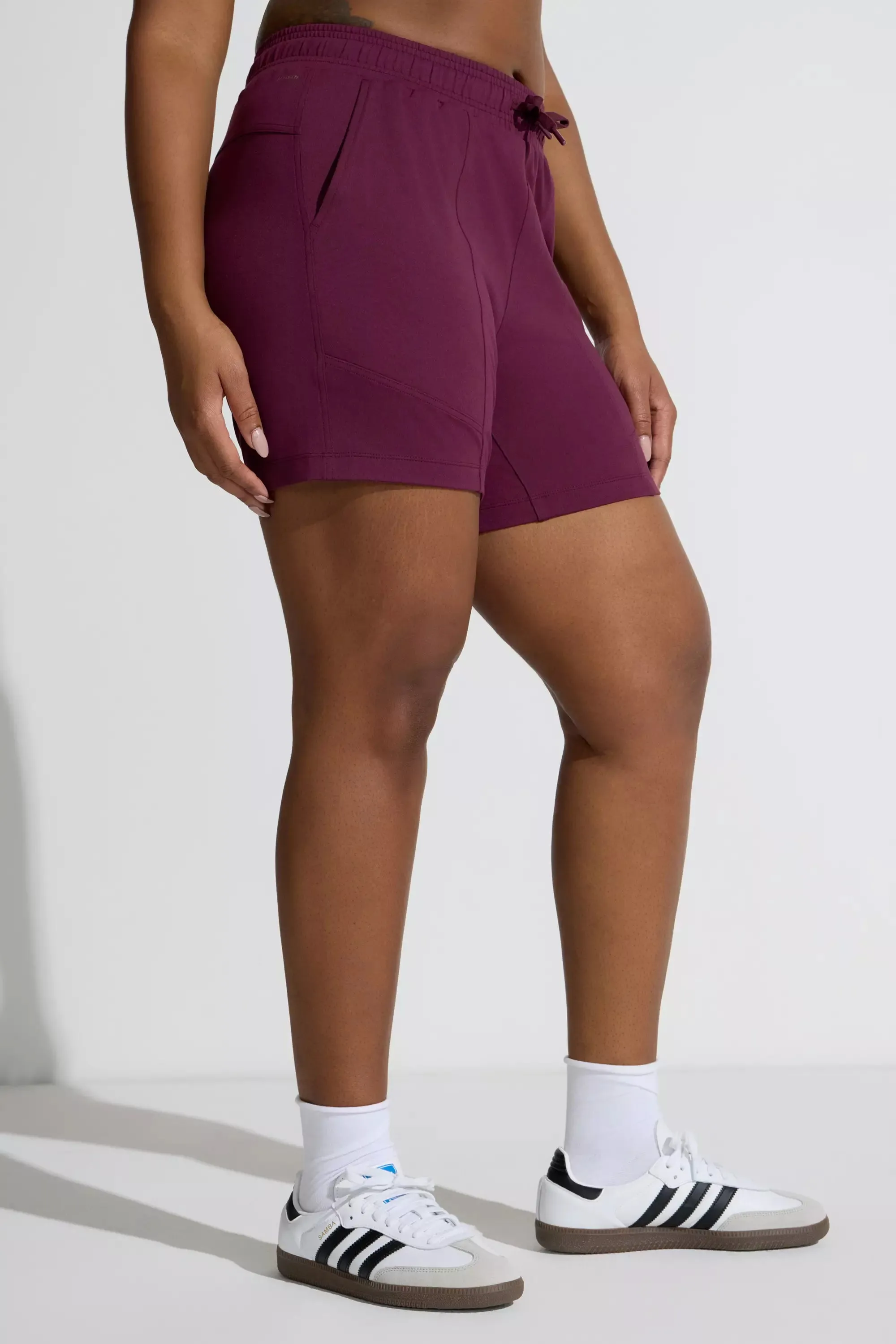 Women’s Active Short - Wine sold by Mondetta product image thumbnail 3