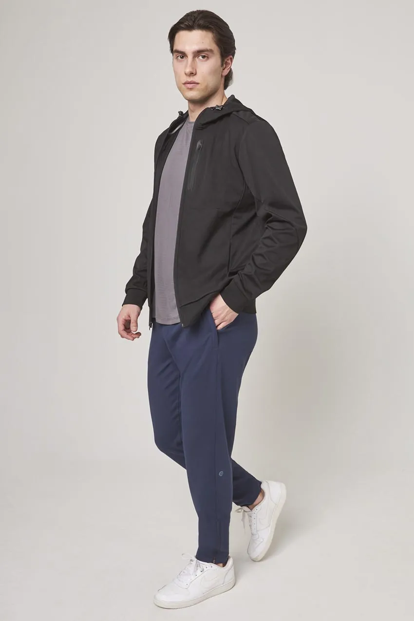 The Adventure GRS Certified Recycled Poly Hooded Jacket - Black sold by Mondetta product image thumbnail 2