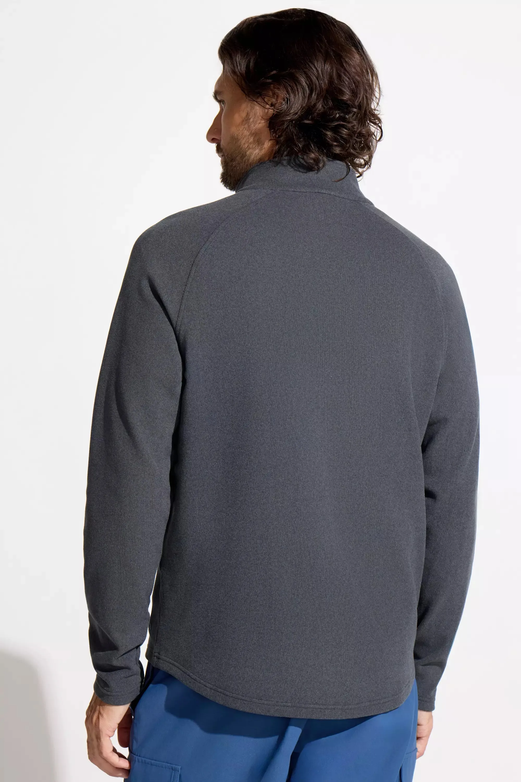 The Soft Stretch GRS Certified Recycled Poly 1/4 Zip - Black sold by Mondetta product image thumbnail 2