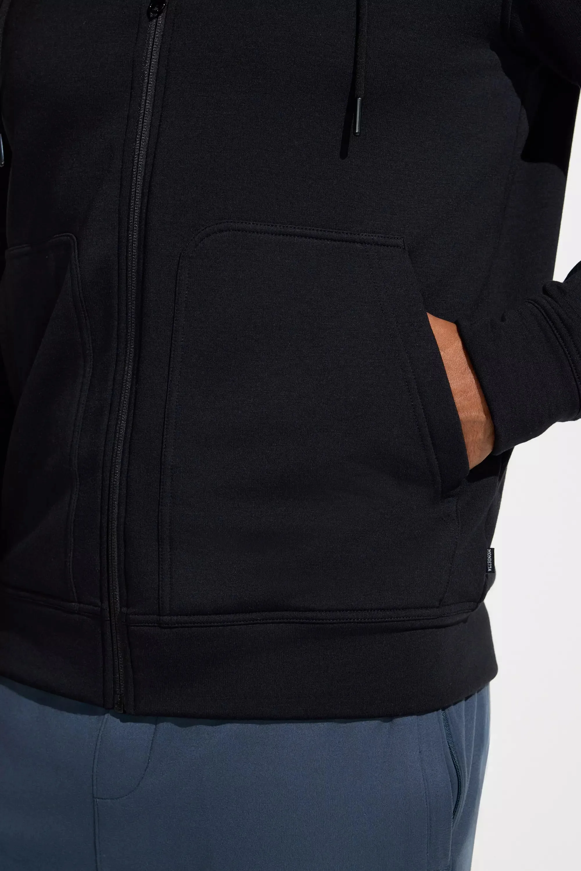 The Soft Luxe Modal Hoodie - Black sold by Mondetta product image thumbnail 4