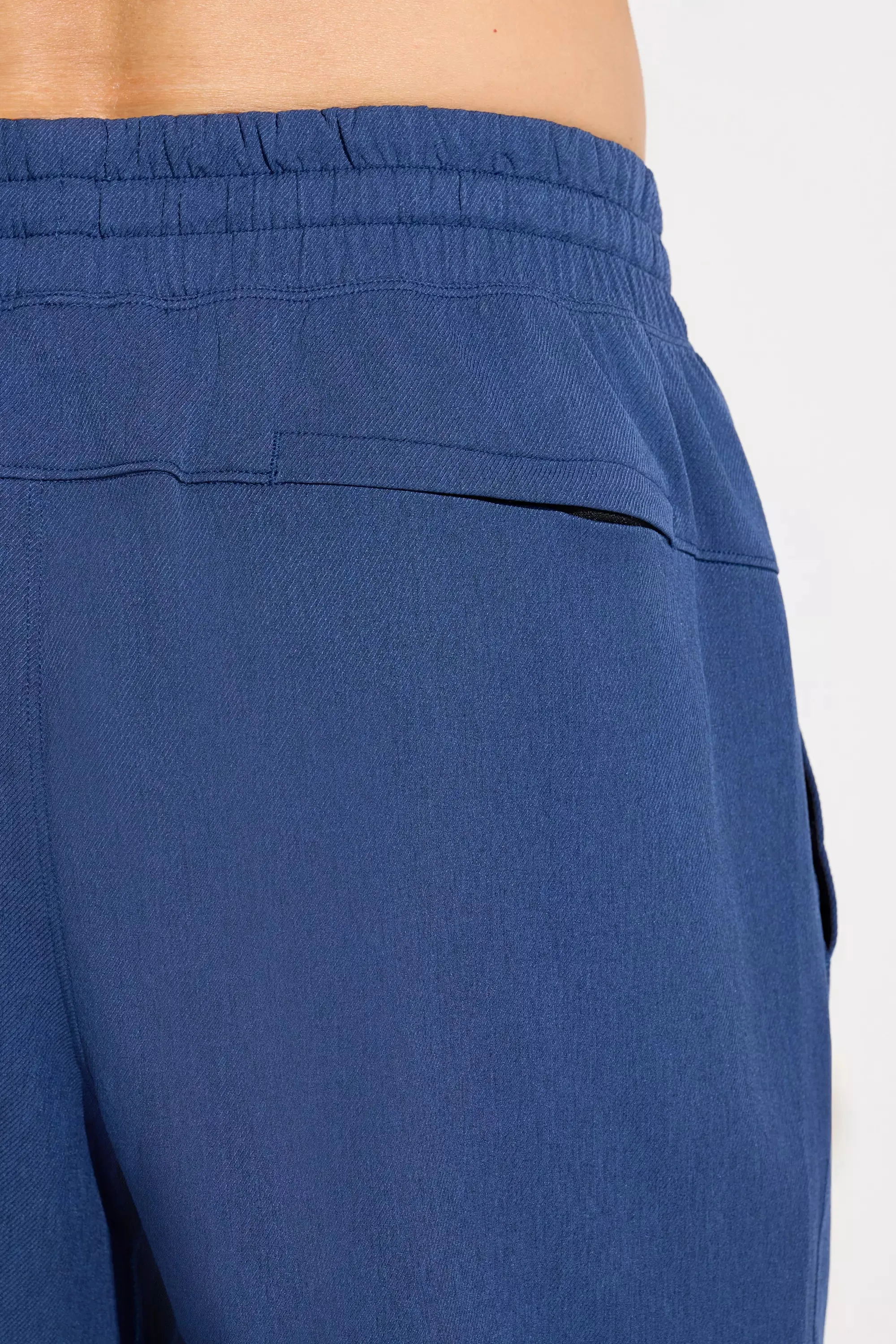 The Active GRS Certified Recycled Poly 9" Twill Short - Sargasso Blue Melange sold by Mondetta product image thumbnail 4