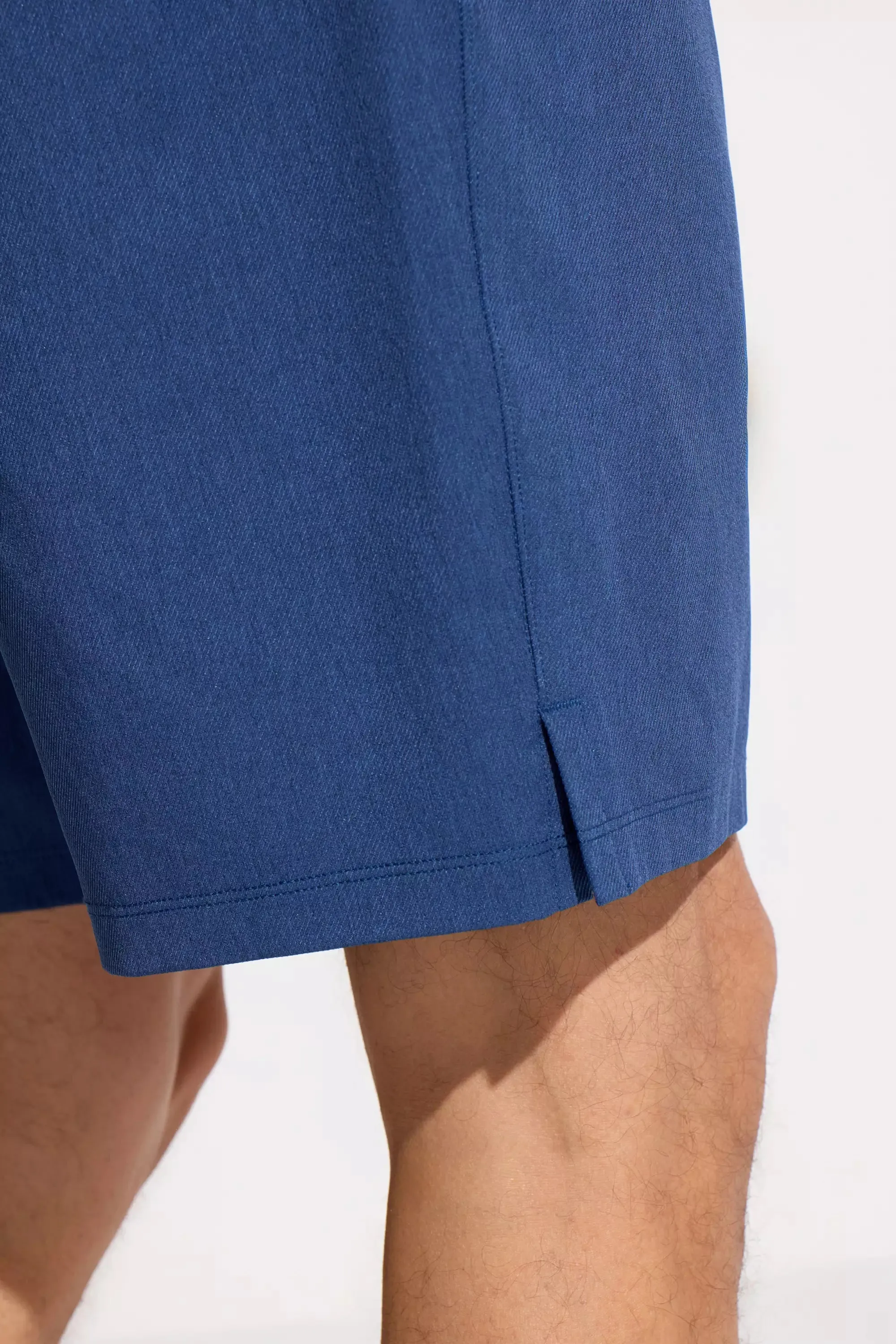 The Active GRS Certified Recycled Poly 9" Twill Short - Sargasso Blue Melange sold by Mondetta product image thumbnail 5