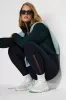 The Active Power Mesh Legging - Black sold by Mondetta