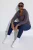 Women’s Active Legging With Mesh Detail - Navy sold by Mondetta