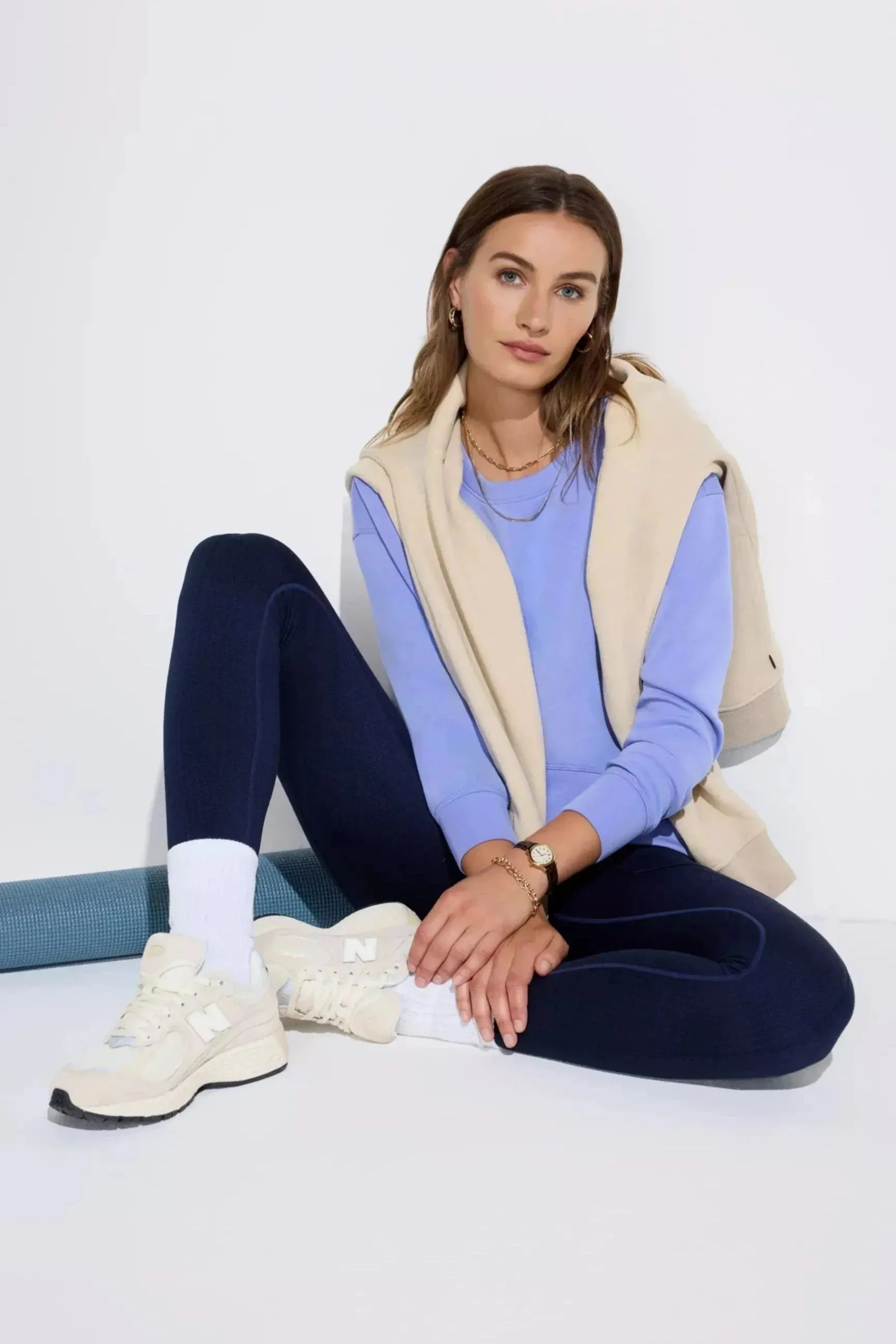 Women’s Tech Fleece Sweatshirt - Jacaranda sold by Mondetta product image thumbnail 5