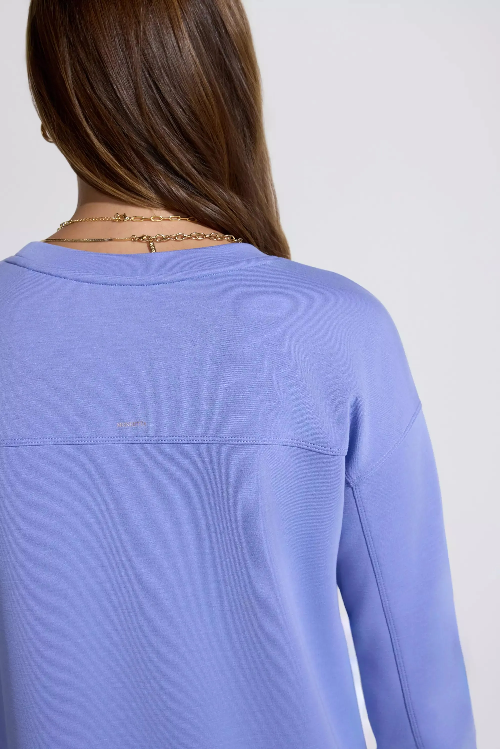 Women’s Tech Fleece Sweatshirt - Jacaranda sold by Mondetta product image thumbnail 3