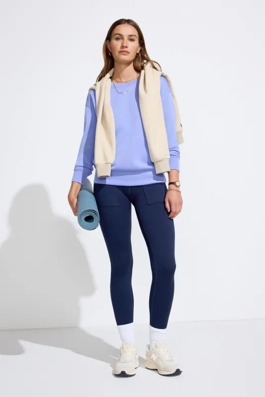 Women’s Knit City Legging 28" - Navy Academy sold by Mondetta