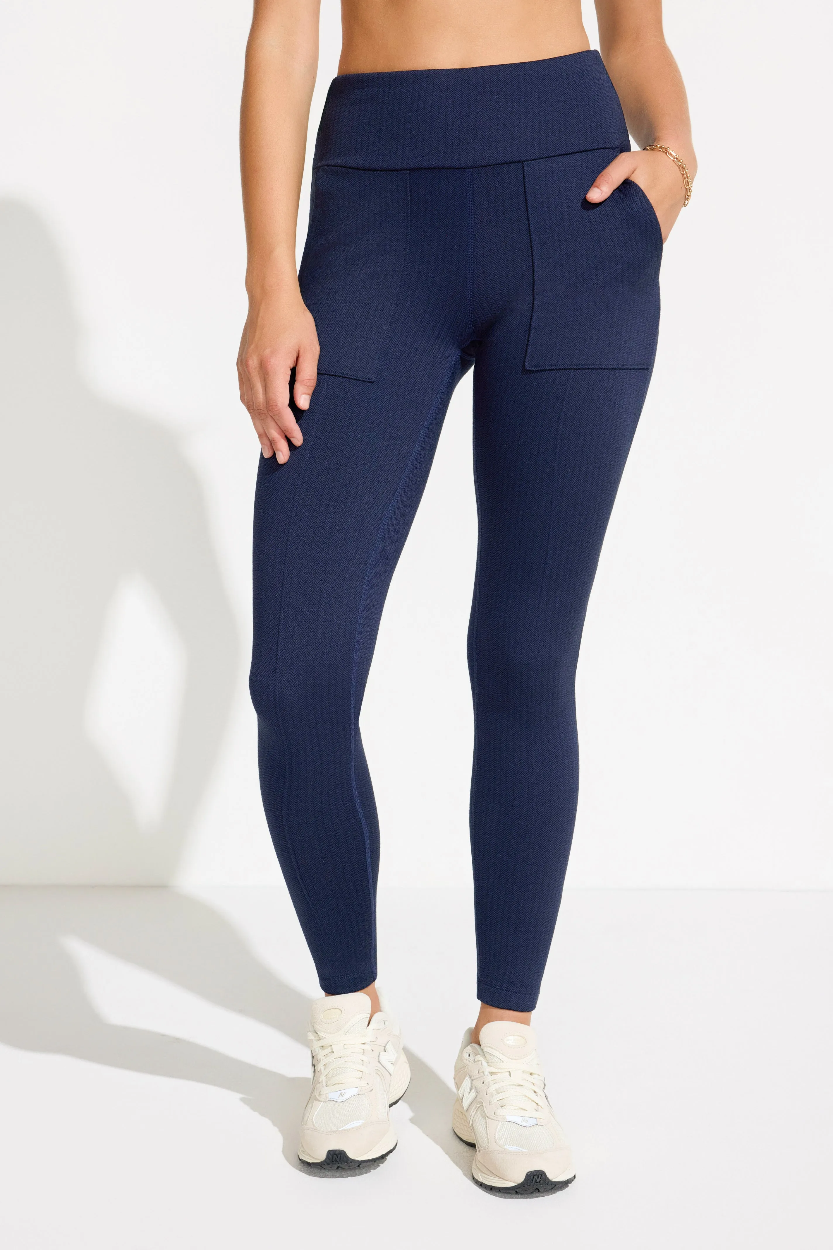 Women’s Knit City Legging 28" - Navy Academy sold by Mondetta product image thumbnail 3