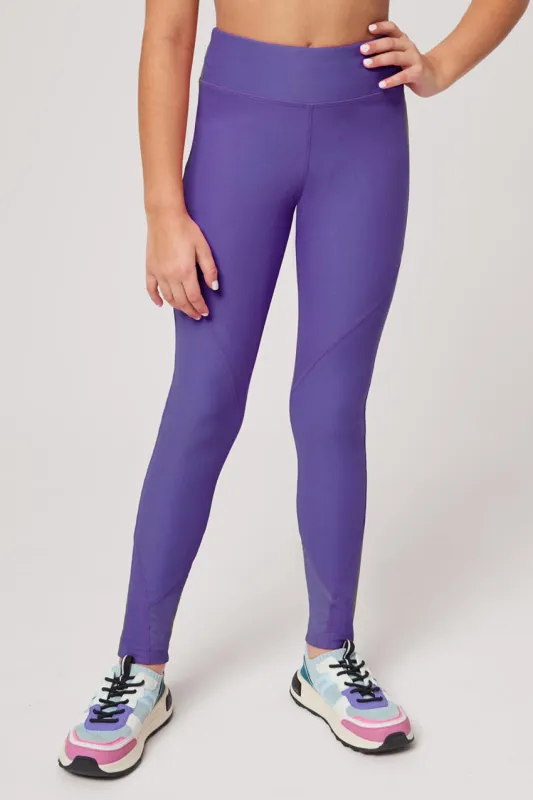 Girls’ Legging With Mesh Detail 23" - Liberty sold by Mondetta