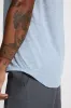 The Active Lightweight GRS Certified Recycled Poly Short Sleeve Tee - Ashley Blue sold by Mondetta