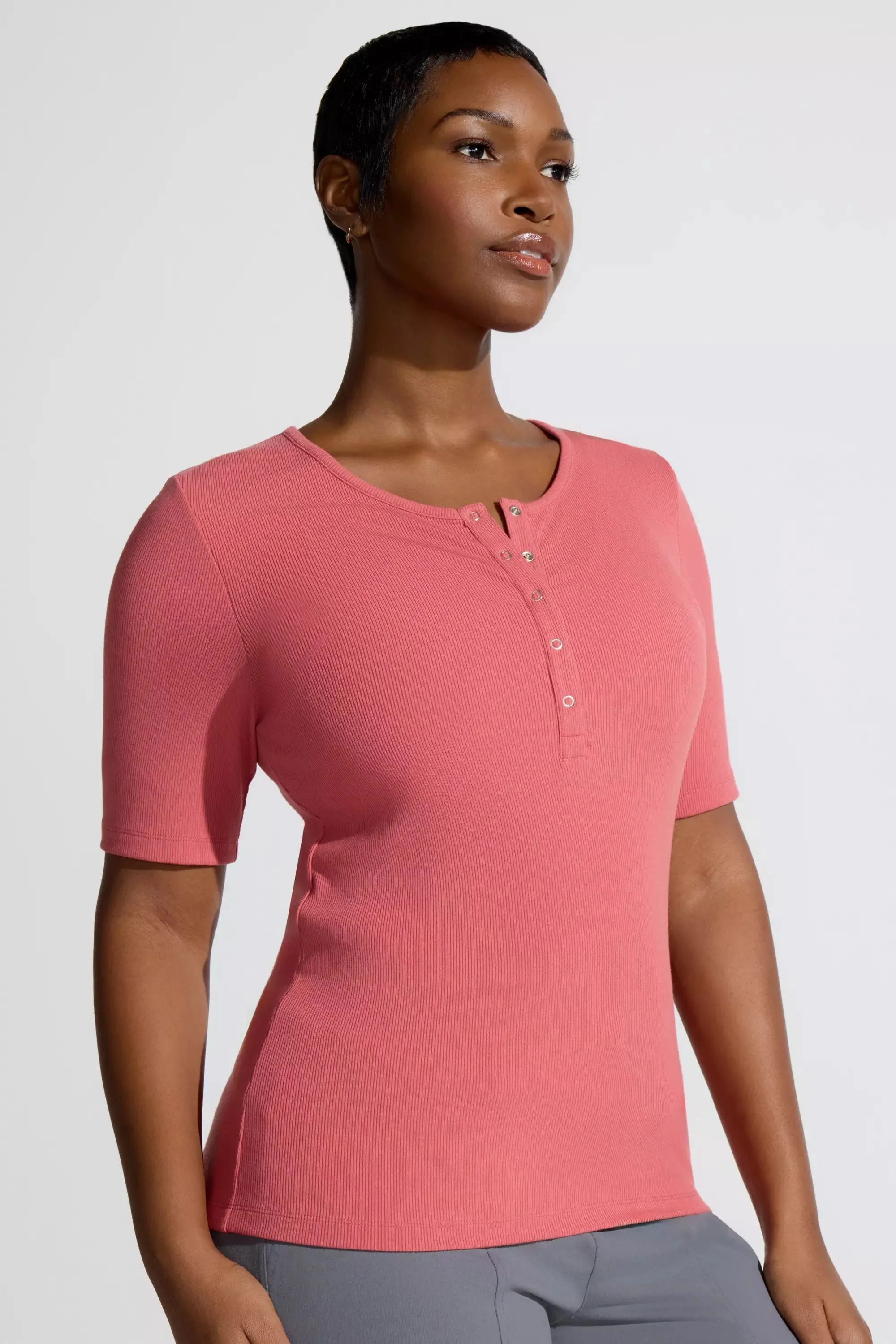 Women’s Short Sleeve Tee - Mineral Red sold by Mondetta product image thumbnail 2