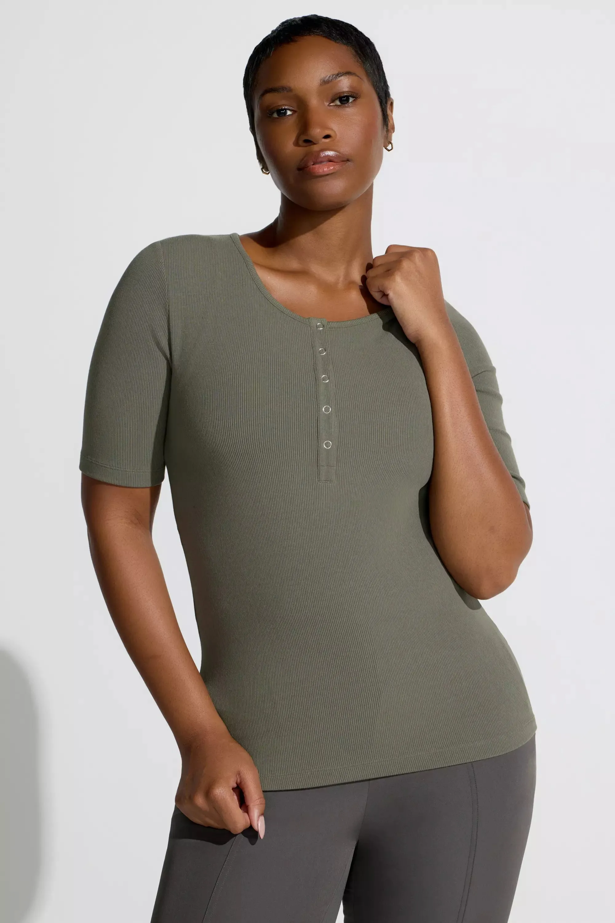 Women’s Short Sleeve Tee - Tea Leaf sold by Mondetta product image thumbnail 3