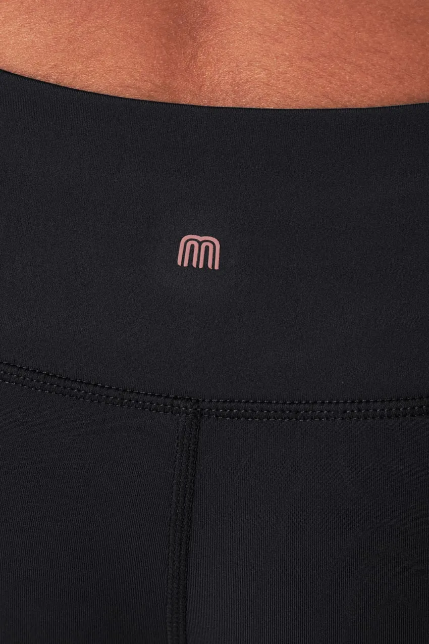 The Girls' Active Soft GRS Certified Recycled Poly Bike Short - Black sold by Mondetta product image thumbnail 4