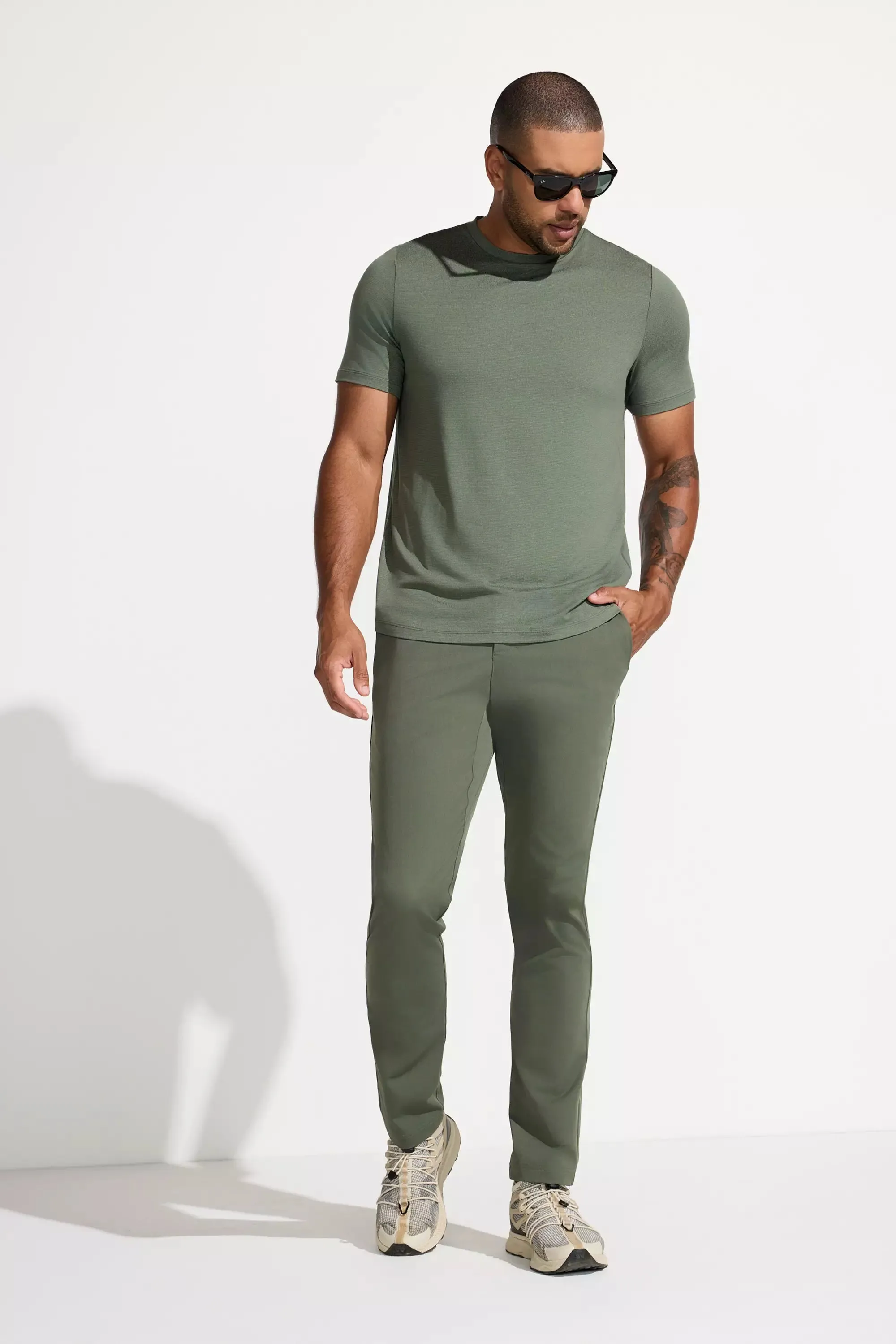 Men’s Elevate Tee - Green sold by Mondetta