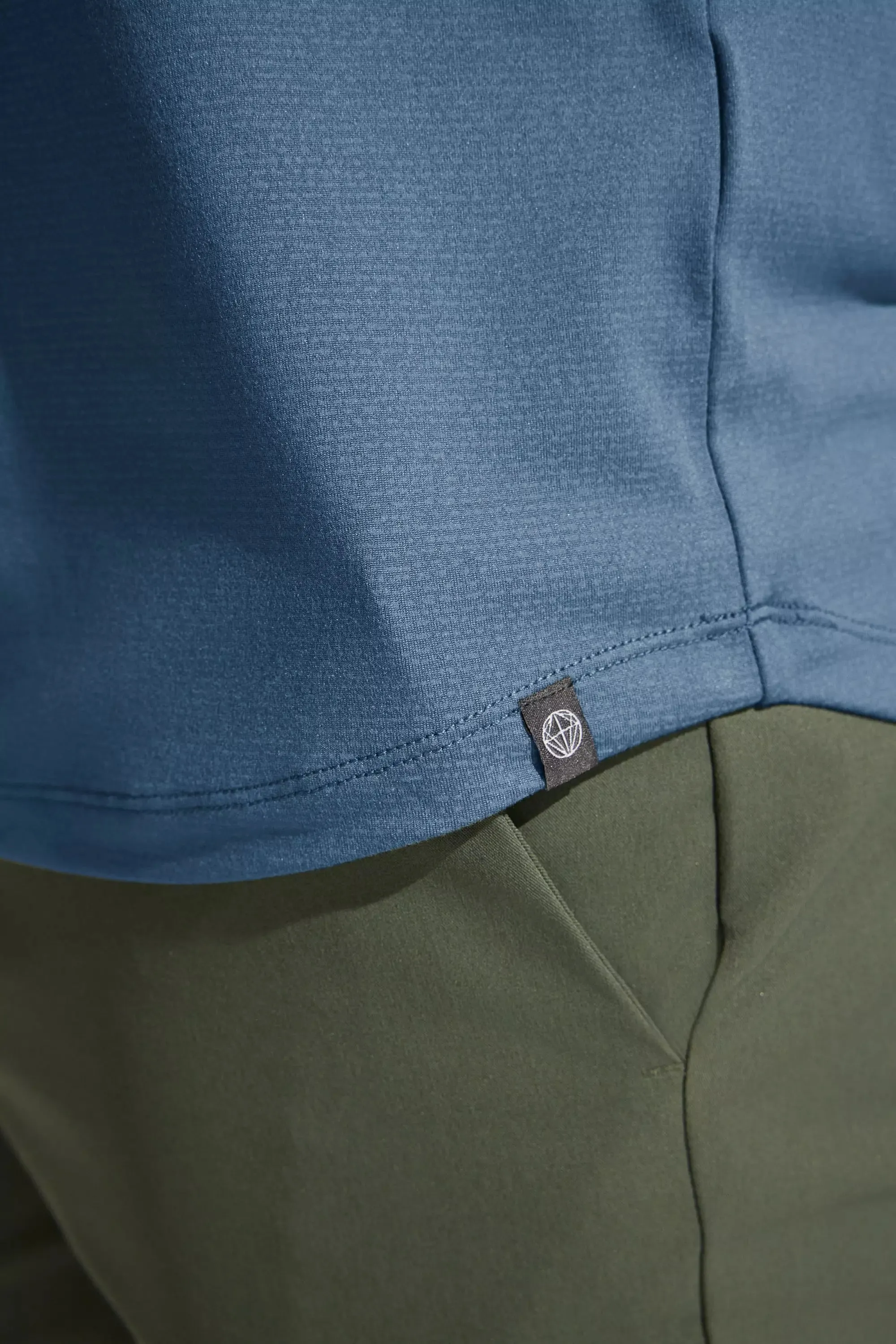 Men’s Elevate Tee - Light Blue sold by Mondetta product image thumbnail 4