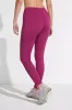 The Jacquard Panel GRS Certified Recycled Polyester Legging - Raspberry Coulis sold by Mondetta