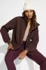 Cropped Fleece Jacket - Chocolate sold by Mondetta