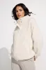 Cropped Fleece Jacket - White sold by Mondetta