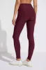 Women’s High-Waisted Mesh Legging 28" - Red sold by Mondetta