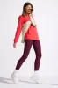 Women’s High-Waisted Mesh Legging 28" - Red sold by Mondetta