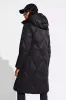 The RDS 700 Fill Power GRS Certified Recycled Polyester Diamond-Quilted Parka - Black sold by Mondetta