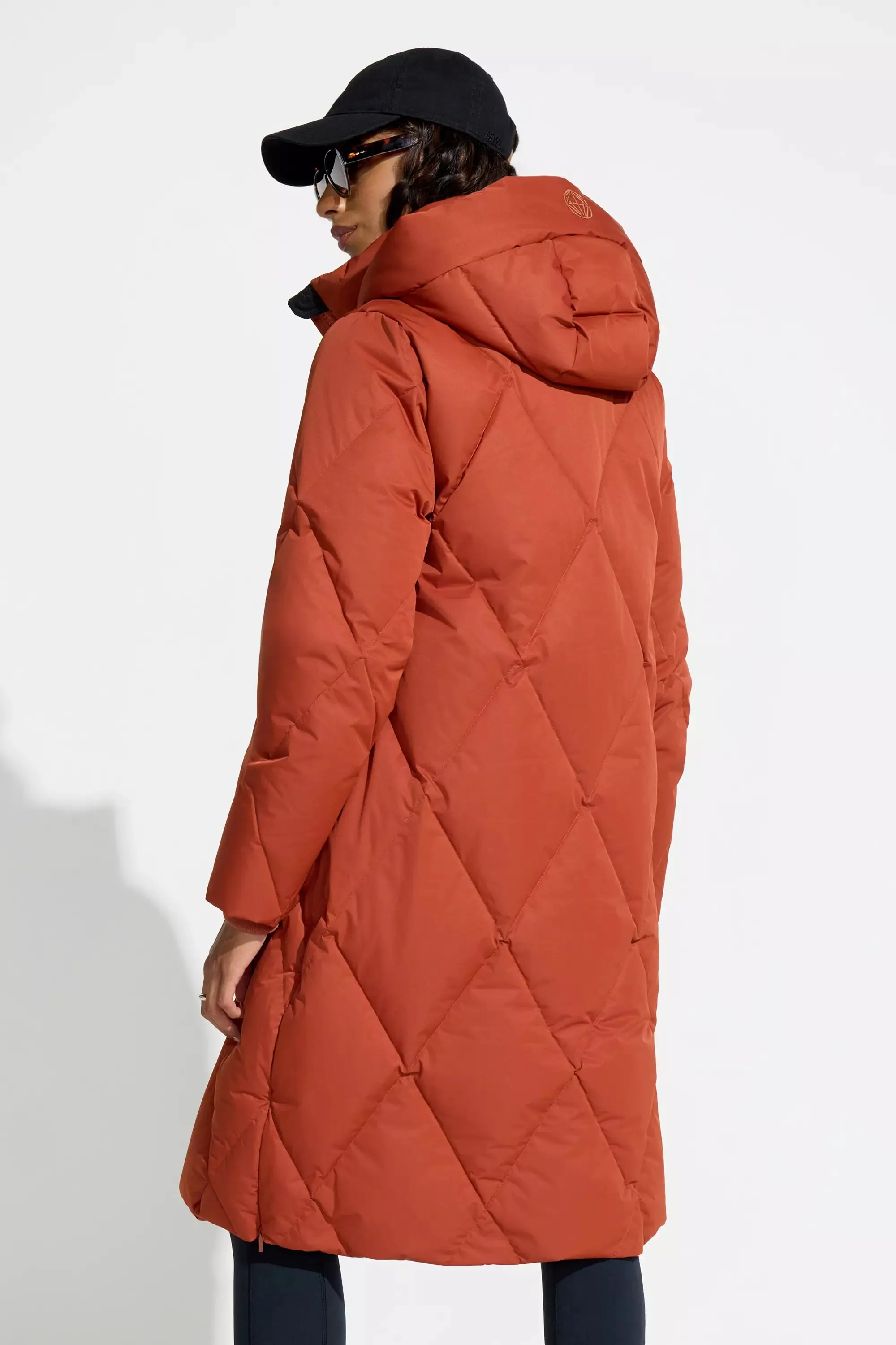 The RDS 700 Fill Power GRS Certified Recycled Poly Diamond-Quilted Parka - Red sold by Mondetta product image thumbnail 3