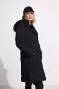 Women’s Long Down Parka - Black sold by Mondetta