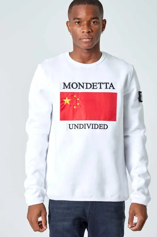 Homage Classic Fit Sweatshirt - China - White sold by Mondetta